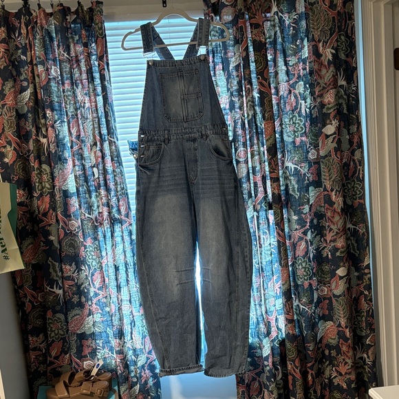 Bluivy Denim - Denim Barrel Overalls